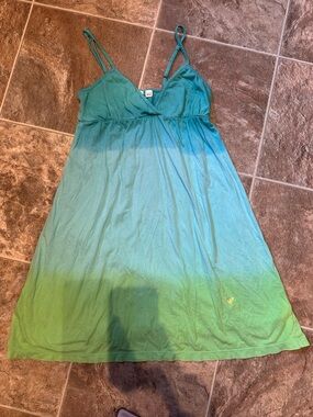 vintage roxy ombré baby doll dress